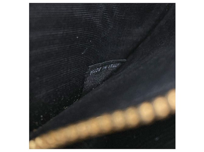 Prada Triangle Long Wallet Black - view 9