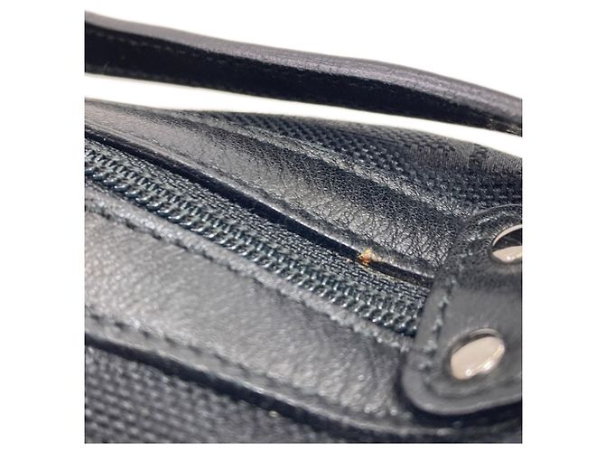 Borsa in tela Gancini Salvatore Ferragamo Nero - vista 10