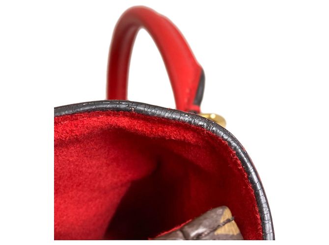 Bolsa Louis Vuitton Monogram Rocky BB Vermelho Monograma - vista 11