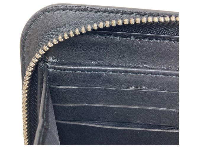 Christian Dior Paradise Leder Langbörse Schwarz - Ansicht 12