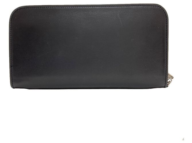 Christian Dior Paradise Leder Langbörse Schwarz - Ansicht 2
