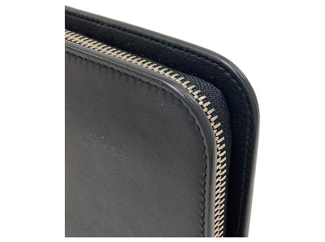 Christian Dior Paradise Leder Langbörse Schwarz - Ansicht 20