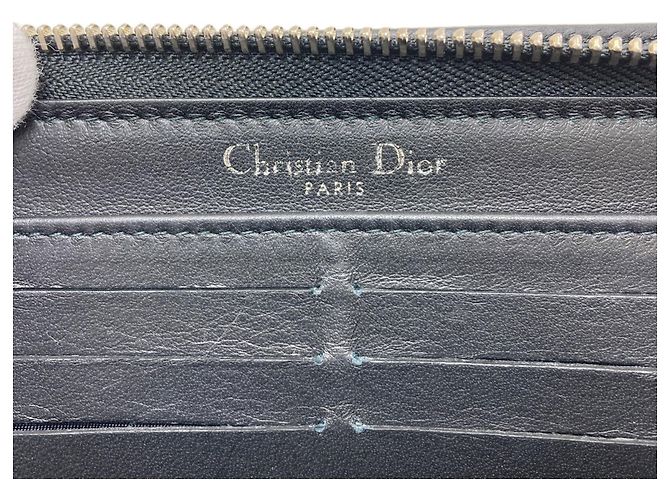 Christian Dior Paradise Leder Langbörse Schwarz - Ansicht 6