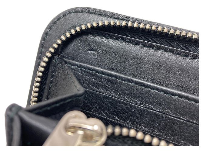 Christian Dior Paradise Leder Langbörse Schwarz - Ansicht 8