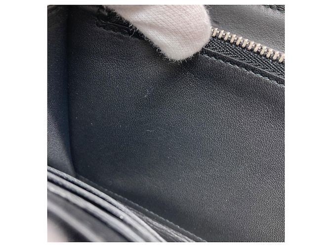Christian Dior Paradise Leder Langbörse Schwarz - Ansicht 9