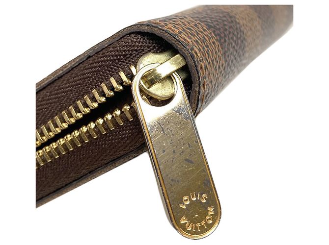 Monedero Zippy de lona Damier Louis Vuitton Damier ebene - vista 11