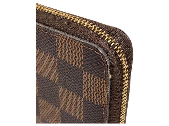 Monedero Zippy de lona Damier Louis Vuitton Damier ebene - vista 13