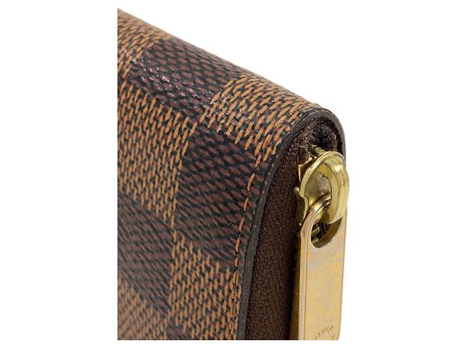 Monedero Zippy de lona Damier Louis Vuitton Damier ebene - vista 14