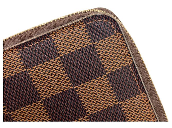 Monedero Zippy de lona Damier Louis Vuitton Damier ebene - vista 9