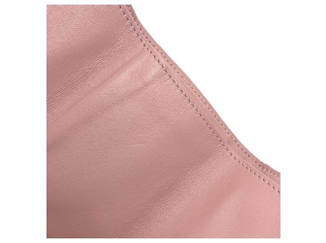 Billetera compacta V-Stitch Yves Saint Laurent Rosa - vista 10