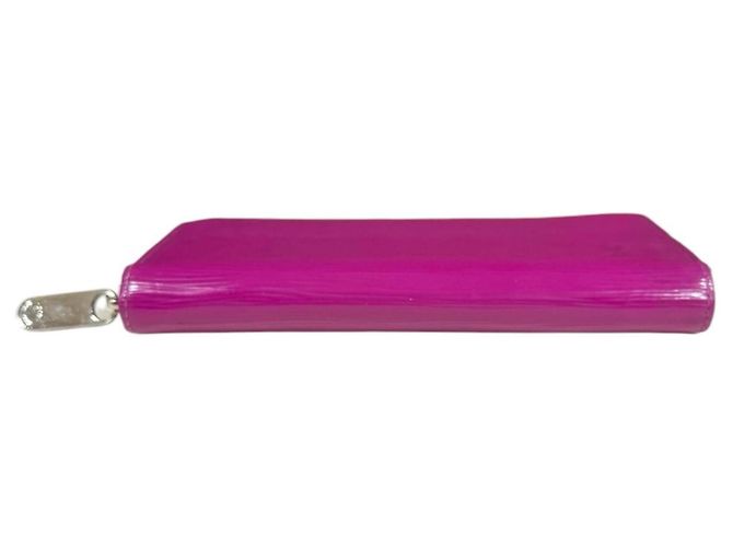 Cartera Zippy de cuero Epi Louis Vuitton Rosa Roja - vista 5