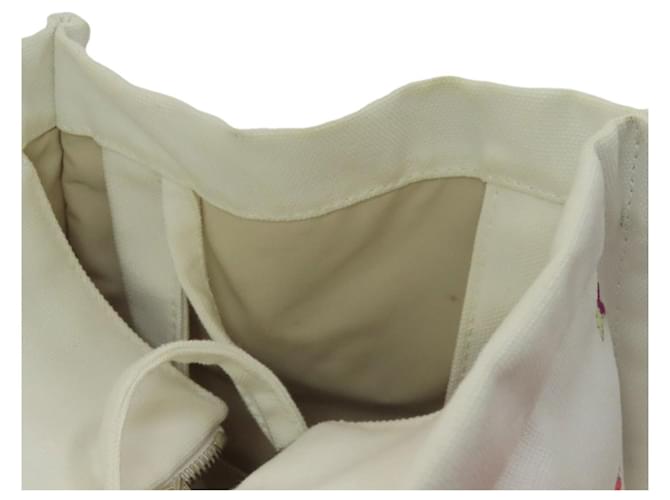 Borsa per pannolini Hermès Circus Bianco Rosso - vista 13