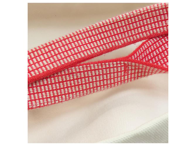 Borsa per pannolini Hermès Circus Bianco Rosso - vista 17