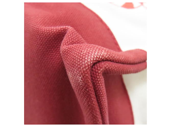 Borsa per pannolini Hermès Circus Bianco Rosso - vista 24