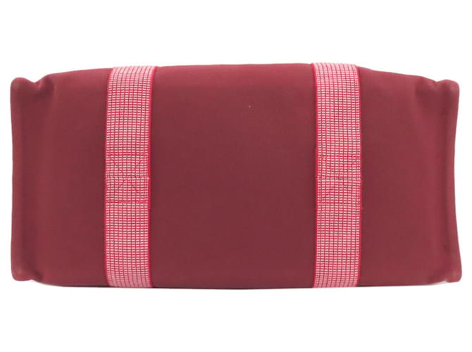 Borsa per pannolini Hermès Circus Bianco Rosso - vista 4