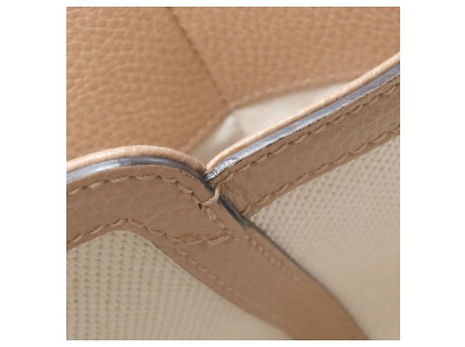 Beige Canvas Tote Bag von Gucci - Ansicht 14