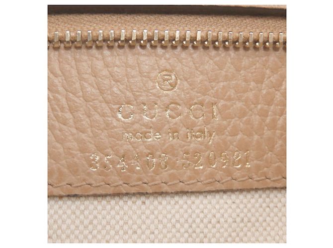Beige Canvas Tote Bag von Gucci - Ansicht 6