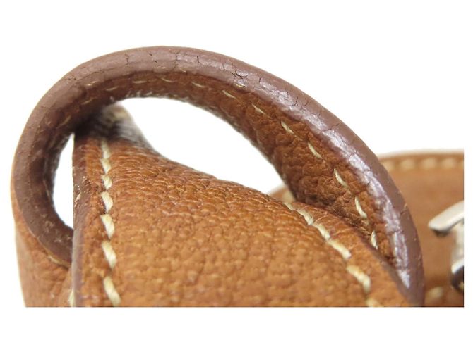 Miu Miu Ein-Schulter-Canvas-Schultertasche Braun - Ansicht 17