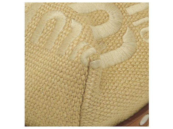 Miu Miu Ein-Schulter-Canvas-Schultertasche Braun - Ansicht 18
