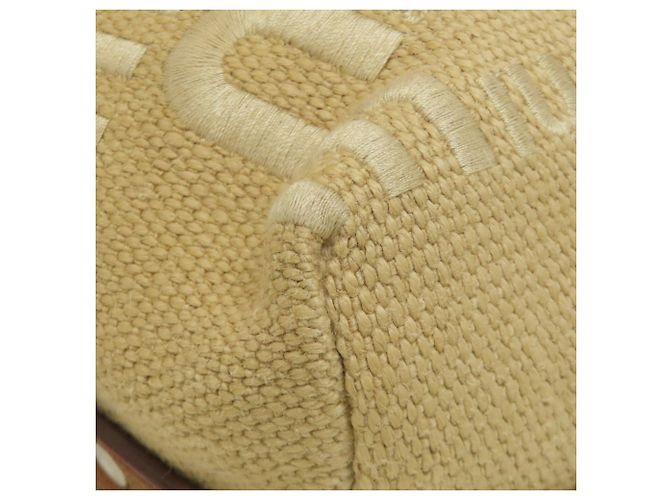 Miu Miu Ein-Schulter-Canvas-Schultertasche Braun - Ansicht 19