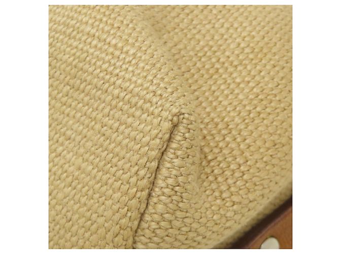 Miu Miu Ein-Schulter-Canvas-Schultertasche Braun - Ansicht 20
