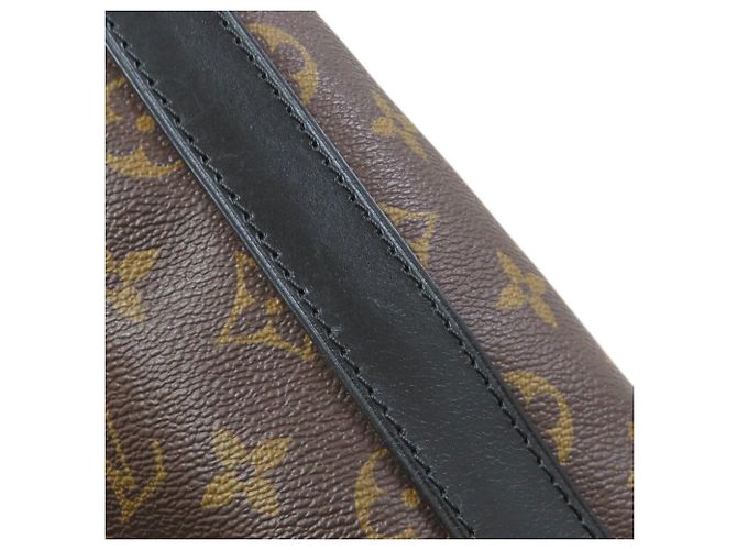 Borsa Louis Vuitton M40388 Kitan Macassar Nero Monogramma - vista 13