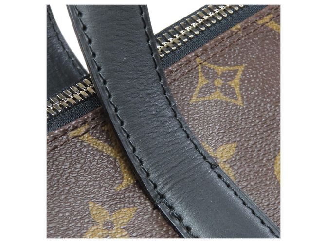 Borsa Louis Vuitton M40388 Kitan Macassar Nero Monogramma - vista 14