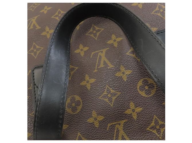 Borsa Louis Vuitton M40388 Kitan Macassar Nero Monogramma - vista 15