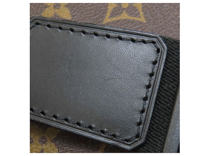 Borsa Louis Vuitton M40388 Kitan Macassar Nero Monogramma - vista 18