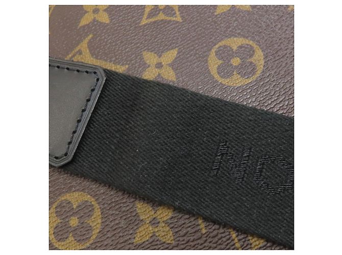 Borsa Louis Vuitton M40388 Kitan Macassar Nero Monogramma - vista 19