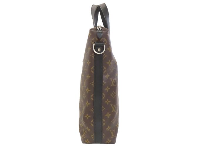 Borsa Louis Vuitton M40388 Kitan Macassar Nero Monogramma - vista 3
