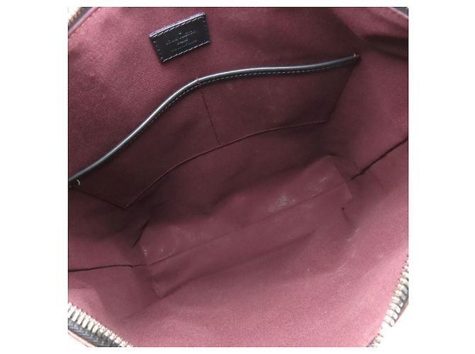 Borsa Louis Vuitton M40388 Kitan Macassar Nero Monogramma - vista 5