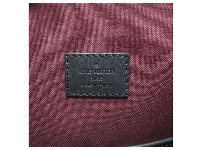 Borsa Louis Vuitton M40388 Kitan Macassar Nero Monogramma - vista 6