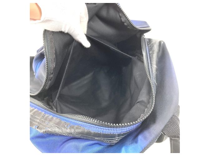 Nylon-Rucksack Christian Dior Schwarz Blau - Ansicht 12