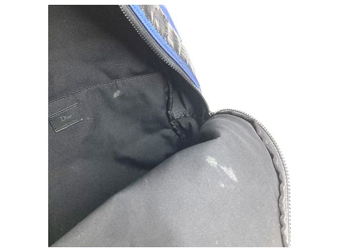 Nylon-Rucksack Christian Dior Schwarz Blau - Ansicht 13
