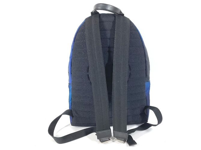 Nylon-Rucksack Christian Dior Schwarz Blau - Ansicht 2