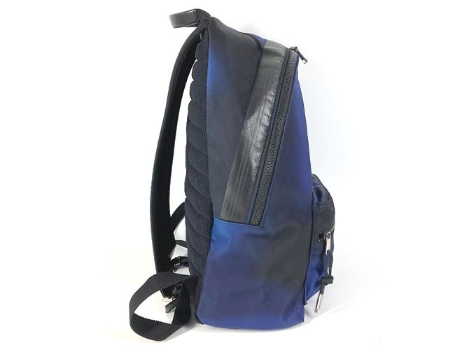 Nylon-Rucksack Christian Dior Schwarz Blau - Ansicht 4
