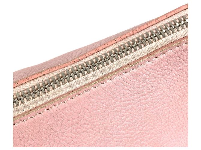 Borsa a Spalla Trotter Diorissimo di Christian Dior Rosa Beige - vista 10