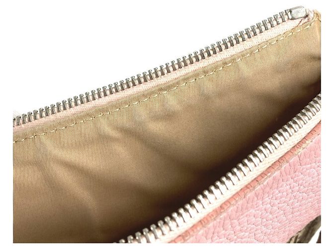 Borsa a Spalla Trotter Diorissimo di Christian Dior Rosa Beige - vista 16