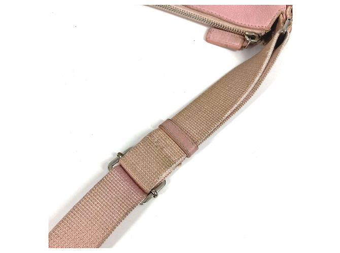 Borsa a Spalla Trotter Diorissimo di Christian Dior Rosa Beige - vista 17