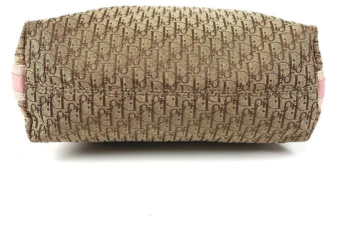 Borsa a Spalla Trotter Diorissimo di Christian Dior Rosa Beige - vista 5