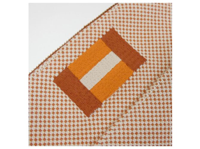 Pochette Mini Borsa Casaque Bolide Hermès Arancione - vista 5