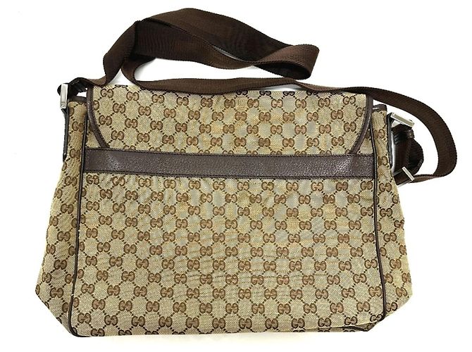 Gucci GG Canvas Beiger Handtasche - Ansicht 2