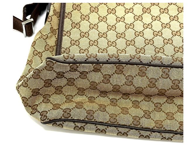 Gucci GG Canvas Beiger Handtasche - Ansicht 4