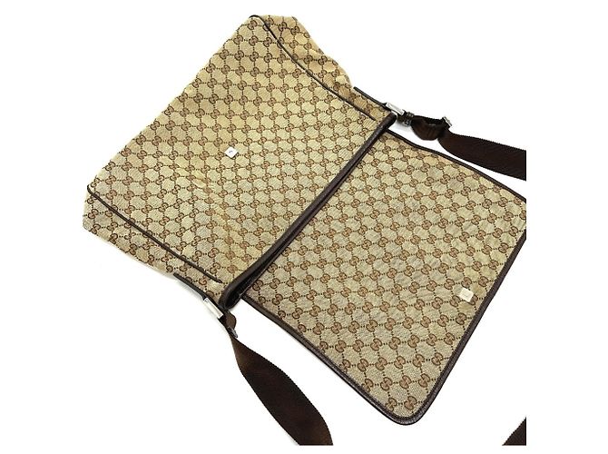 Gucci GG Canvas Beiger Handtasche - Ansicht 8