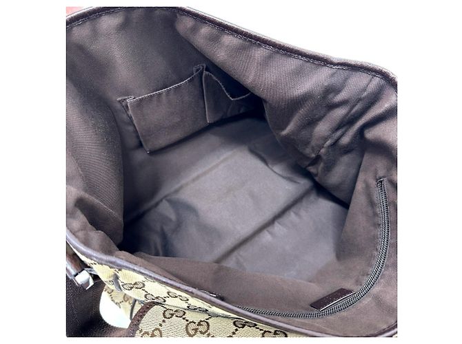 Gucci GG Canvas Beiger Handtasche - Ansicht 9