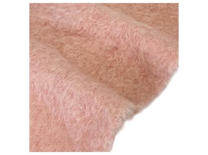 LOEWE hellrosa Mohair-Schal Pink - Ansicht 4