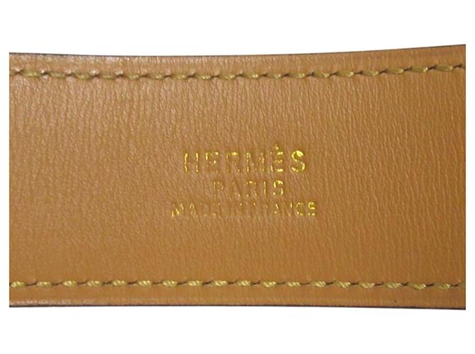 Hermès Kelly Leder Gürtel Rot - Ansicht 5