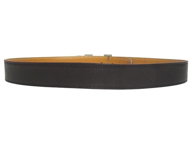Hermès Hermes Constance H-Martre Reversible Belt Brown Beige - view 2