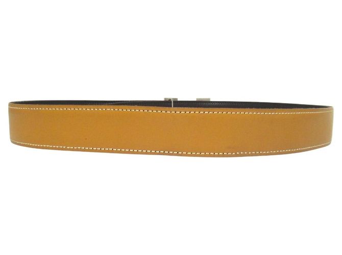 Hermès Hermes Constance H-Martre Reversible Belt Brown Beige - view 5